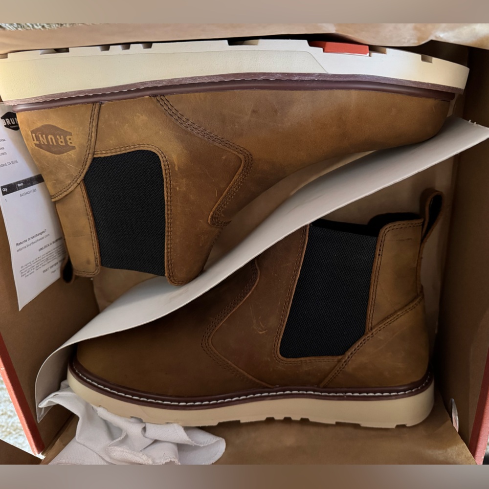 BRUNT - THE OHMAN (SOFT TOE) Brown